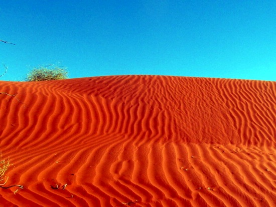 Пустеля червоного піску - пустеля Сімпсона, Австралія