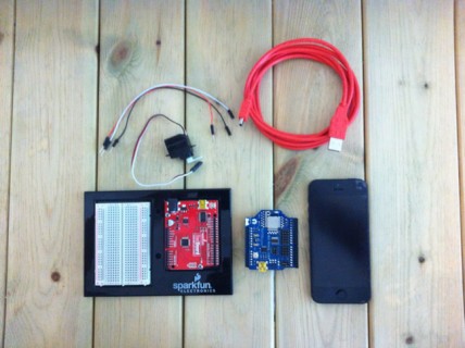 Ось зображення, що показує основні елементи, які ви будете використовувати в цьому проекті: