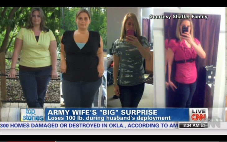 Дружина здивувала чоловіка: він повернувся з Афганістану і побачив, що вона скинула 43 кг