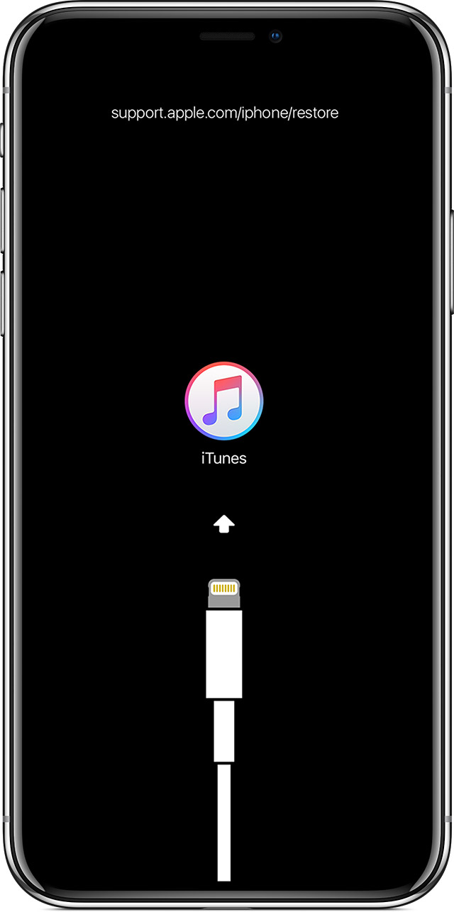 Пристрій iOS можна перевести в режим відновлення, а потім відновити за допомогою програми iTunes