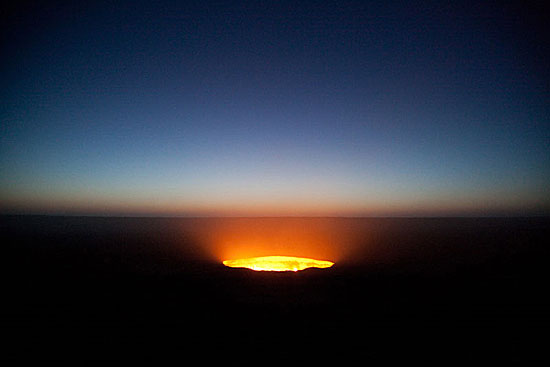 Дарваз - газовий кратер в Туркменістані