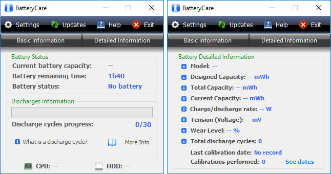 BatteryCare - это программное обеспечение, созданное для оптимизации использования и производительности аккумулятора современного ноутбука